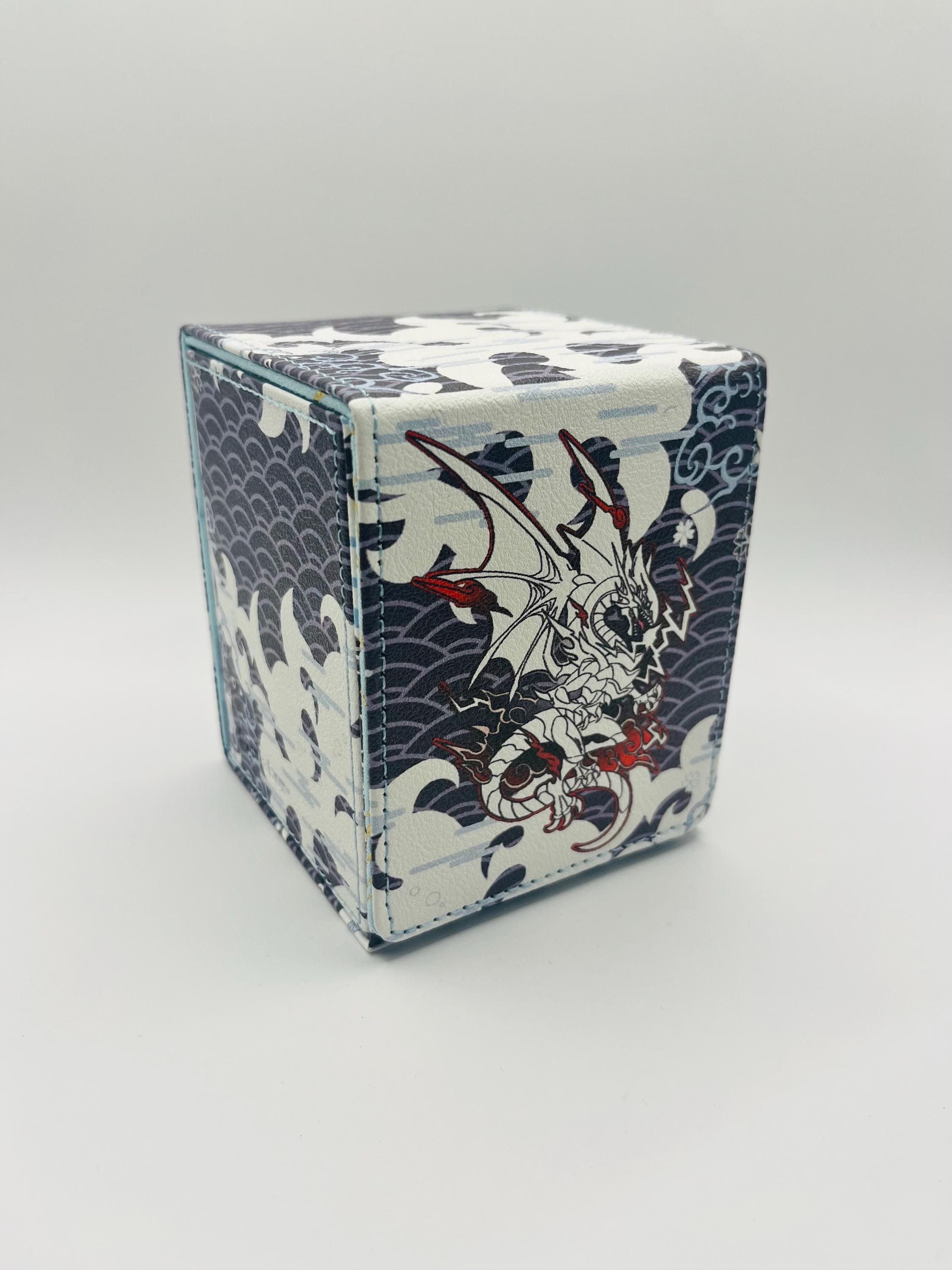 TCG Deck Box Yugioh Blue Eyes White Dragon Seto Kaiba Magnetic