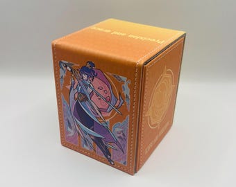 TCG Deck Box Pokémon Card Ash Greninja Ninja Frog Water Shuriken