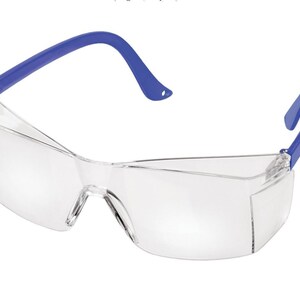 Safety Glasses, UV-400 Protective, Anti-fog, Anti-static, Anti-Scratch Polycarbonate Lenses, Meets ANSI Z87.1 standards, Model# 5300-ROY