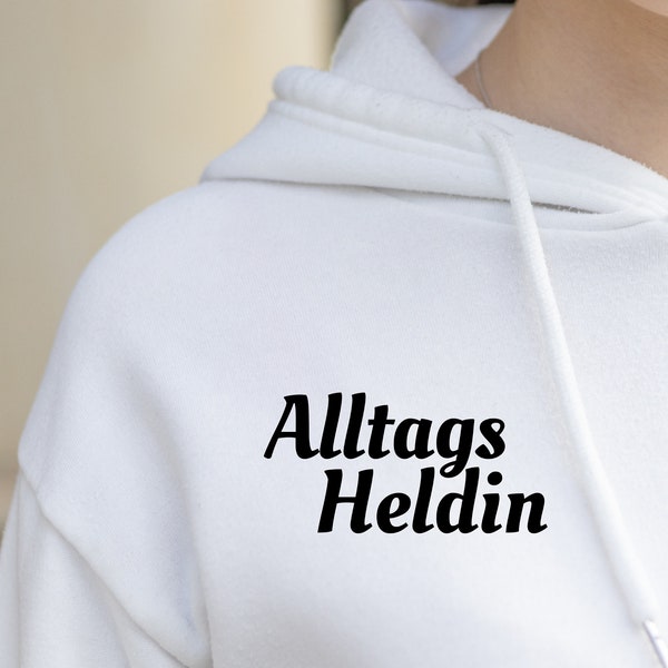 Bügelbild - Alltags Heldin