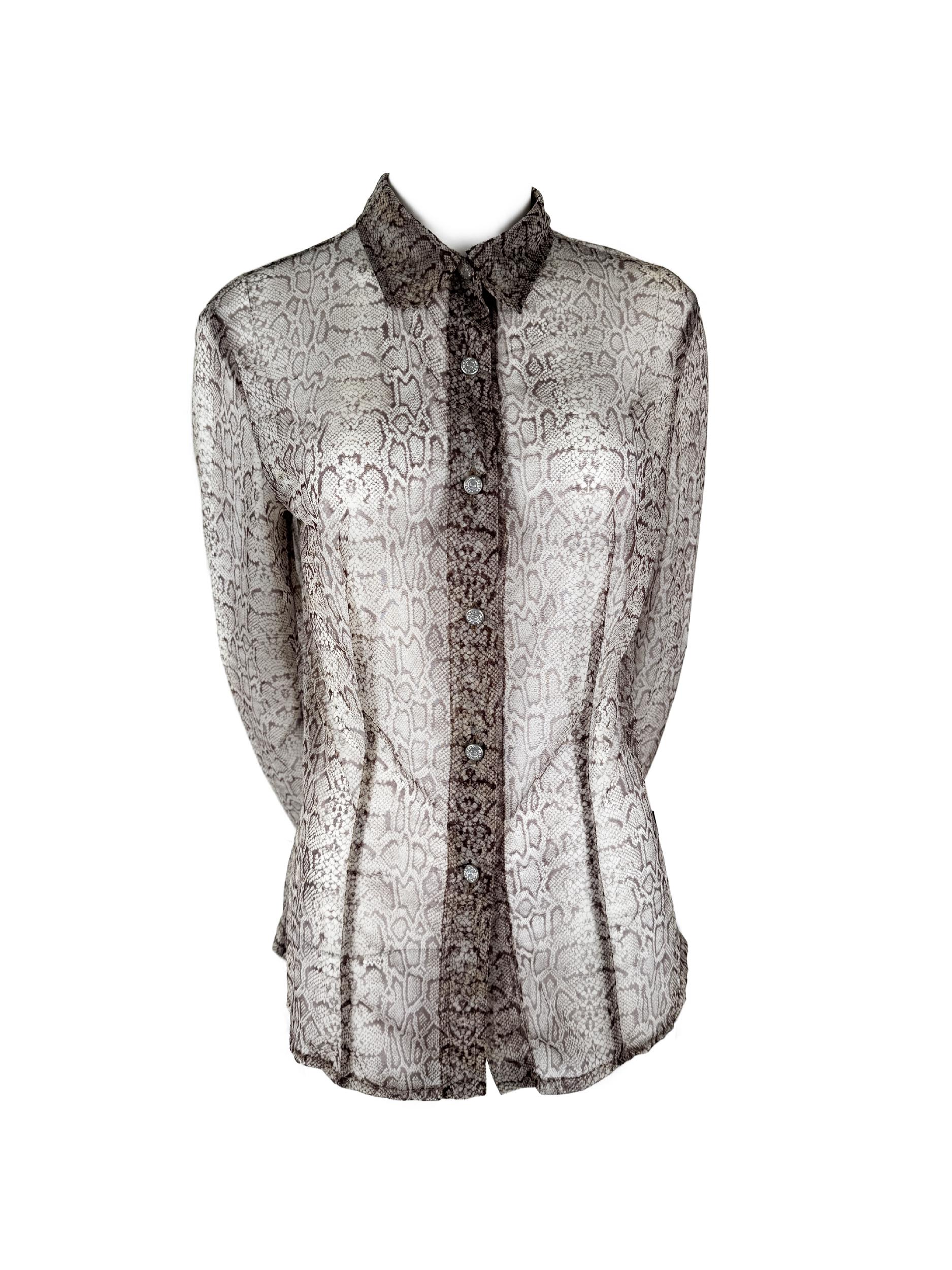 Gianfranco Ferre Silk Blouse - Etsy