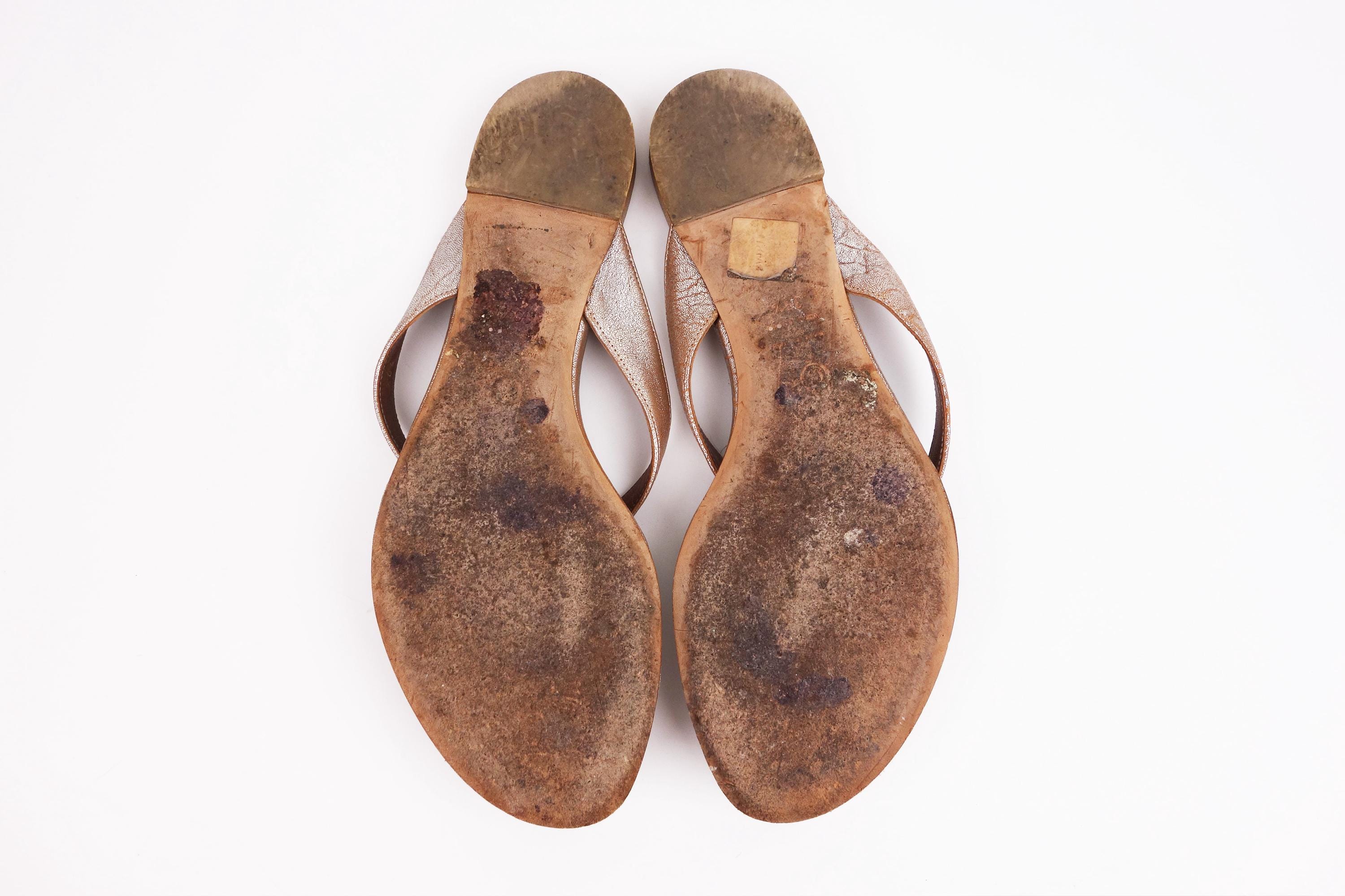 Alexander Mcqueen Skull Thong Sandals Flip Flop With Crystals