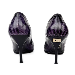 Vintage S/S 1998 Gucci Purple Heels Pumps Size 37,5 by Tom Ford