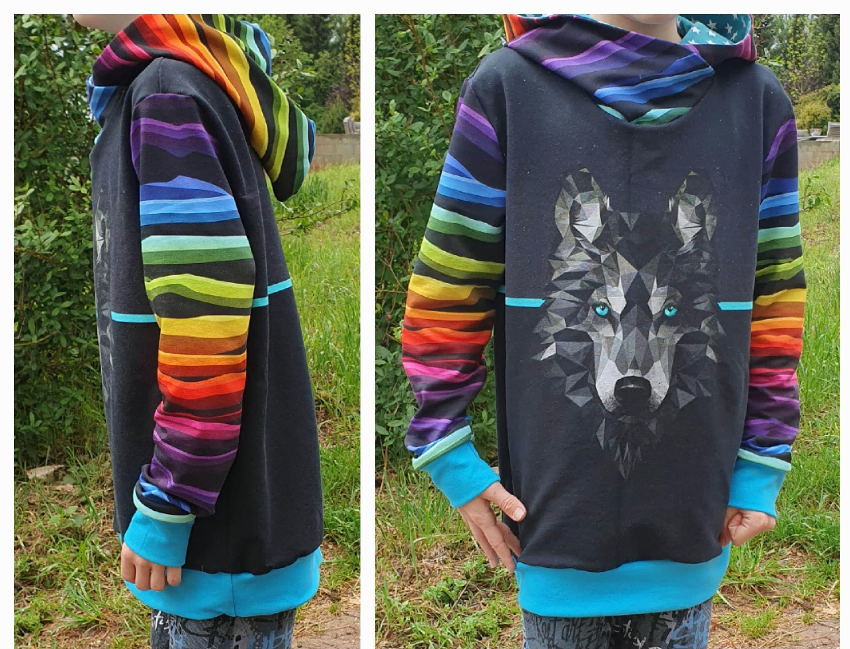 Cooler handmade hoodie jungen
