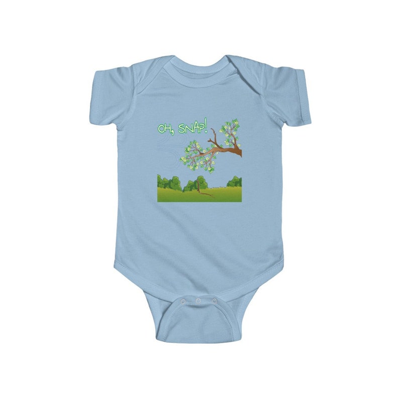 Infant Fine Jersey Bodysuit Cute baby clothes onesie SNAP Baby clothes OH