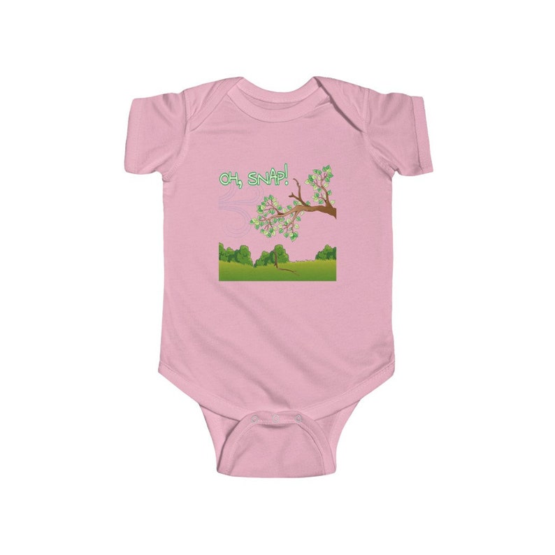 Infant Fine Jersey Bodysuit Cute baby clothes onesie SNAP Baby clothes OH