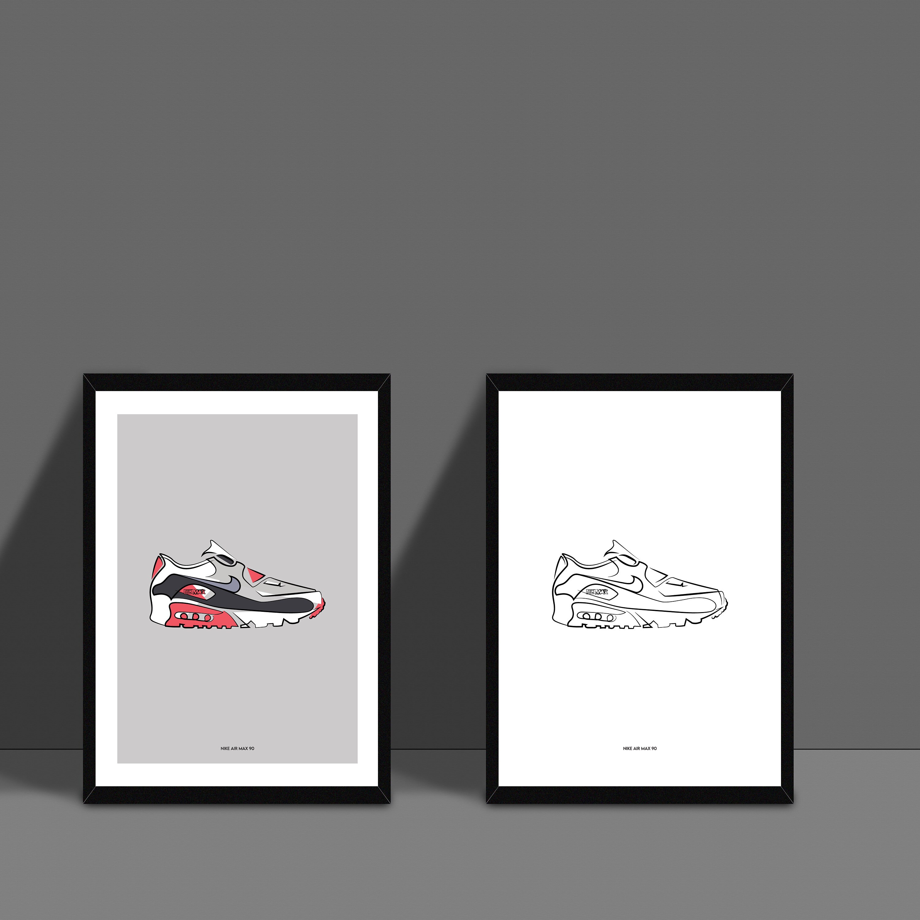 Nike Poster Cortez - Etsy