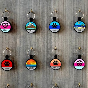 Love Your Pets Soundless Solid Pet ID Tag - Deep Engraved Silicone – Double Sided and Engraving Will Last - Dog Tags, Pet Tag, Dog ID Tag image 9
