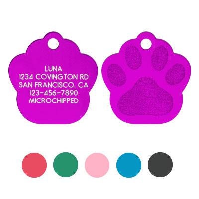 Love Your Pets Classic Pet ID Tags - Stainless, Brass & Aluminum-2 Sided  Deep Engraved Dog Tags-Personalized Dog ID Tags, Cat Tags