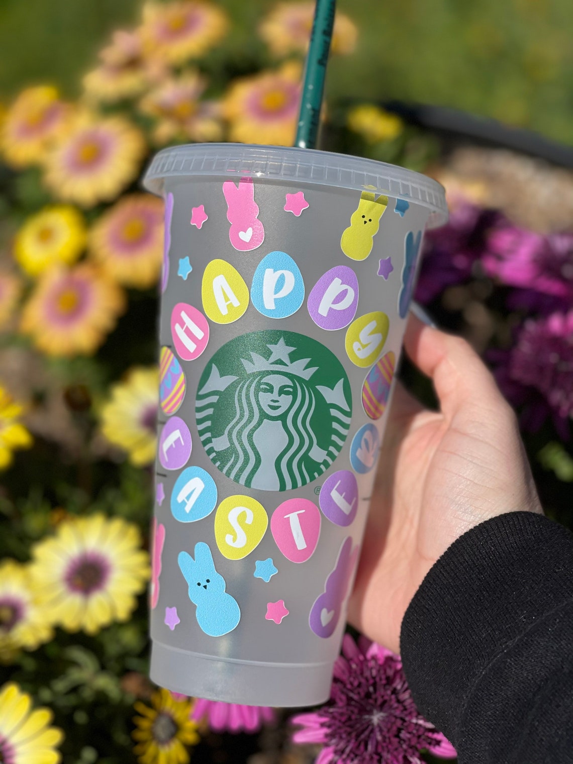 Easter Starbucks Cup Custom Starbucks Cold Cup Gift for Etsy