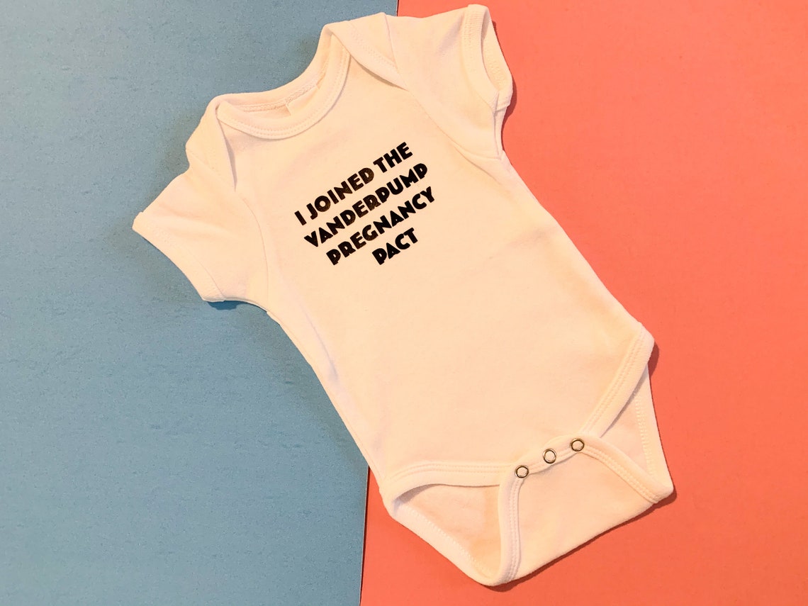 Vanderpump Rules Baby Bodysuit Vanderpump Pregnancy Pact Etsy