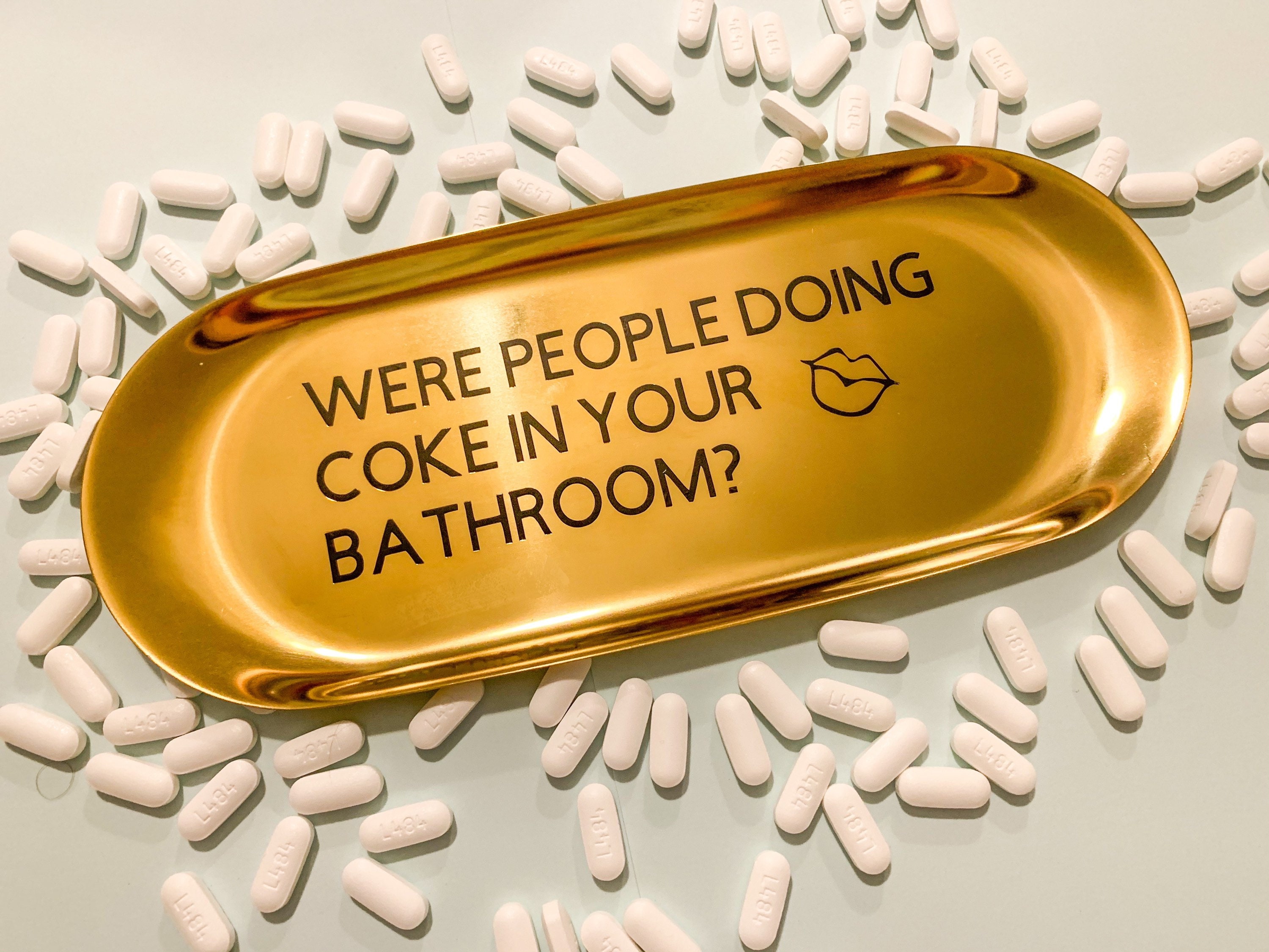 Were People Doing Coke in Your Bathroom Real Housewives of Etsy