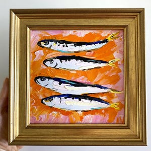 レモンの絵画 ティーカップ 額入りアート 朝食 オリジナルアートワーク