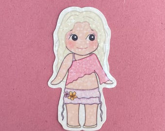 Zara Larsson Sony Angel Sticker, Holographic Waterproof vinyl Sticker
