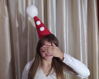 Clown hat Pierrot hat Clown costume Pierrot costume Circus costume Pennywisee costume Halloween Jamie Lloyd Kids Toddler Adult costume Party