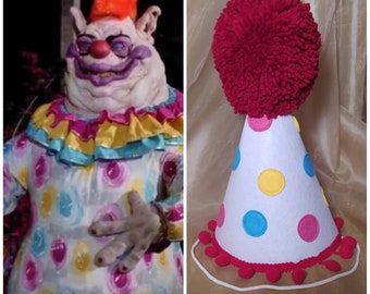 Fatso costume Killer Klowns from Outer Space Clown costume Clown hat Halloween costume Circus costume Kids Toddler Adult Cosplay costume