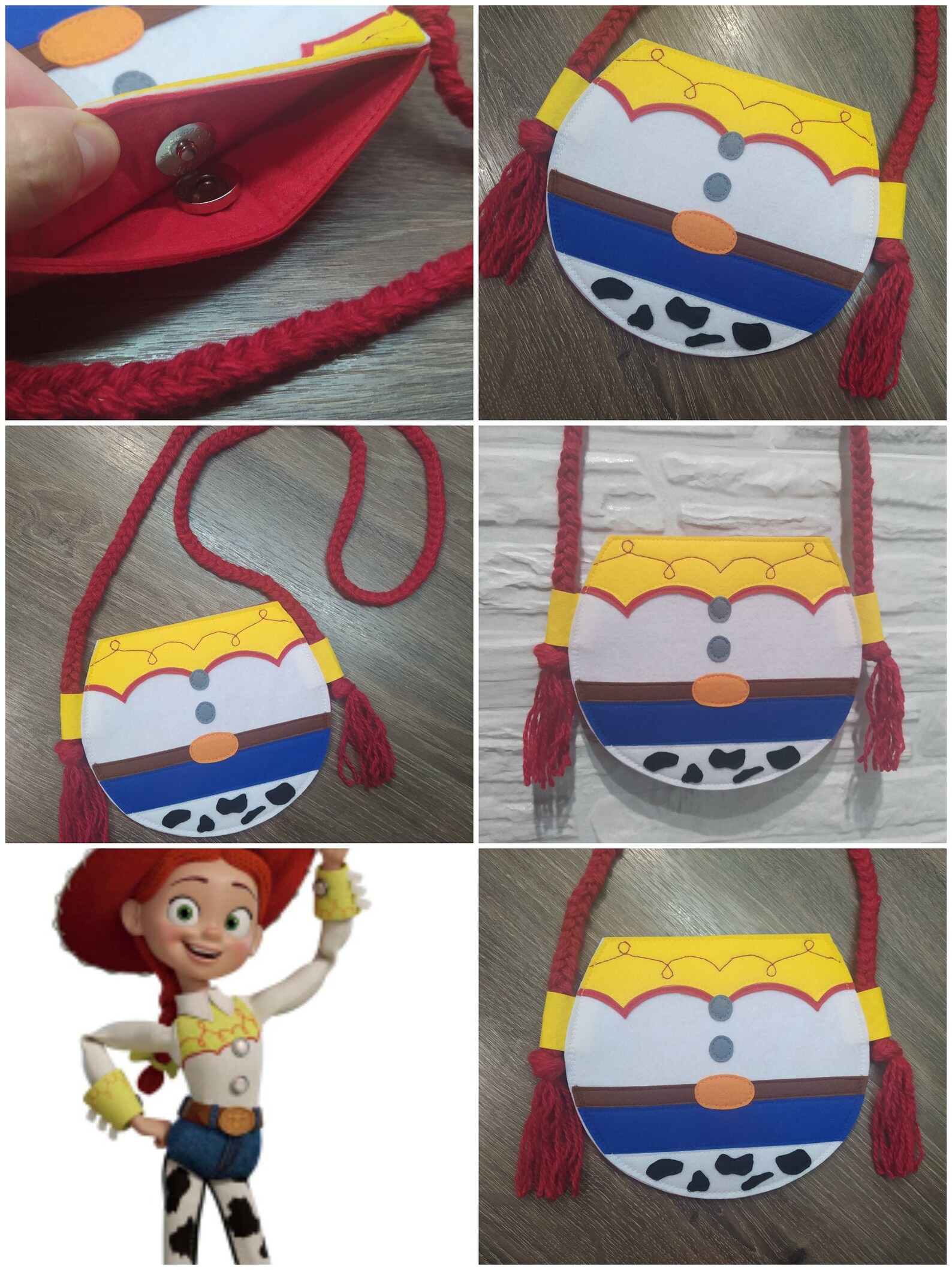 Toy story bags Toy story purse Toy story Jessie crossbody Etsy