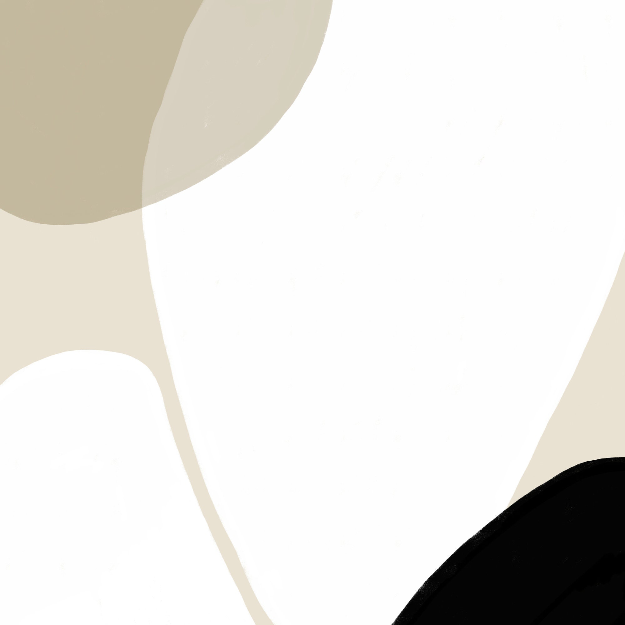 Neutral Wall Art Set of 3 Prints Printable Abstract Painting Etsy