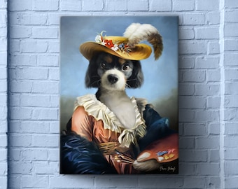 RonLee 愛犬&画家 日本初の RonLee〈愛犬&ピエロ画家〉 彫刻 - 彫刻