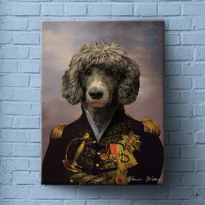 Renaissance Pet Art, Pet Portrait, Pet Painting, Custom Pet Portrait, Personalized Pet Portrait, Dog Portrait, Cat Portrait, Royalty