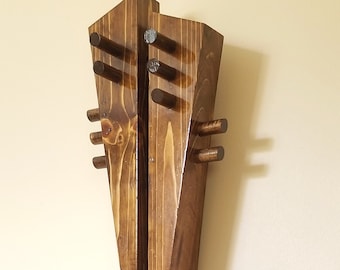 Elegant geometric wood sculpture - #2 in series of 4