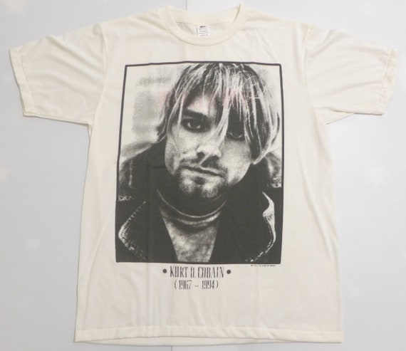 Kurt Cobain vinrage band t-shirt