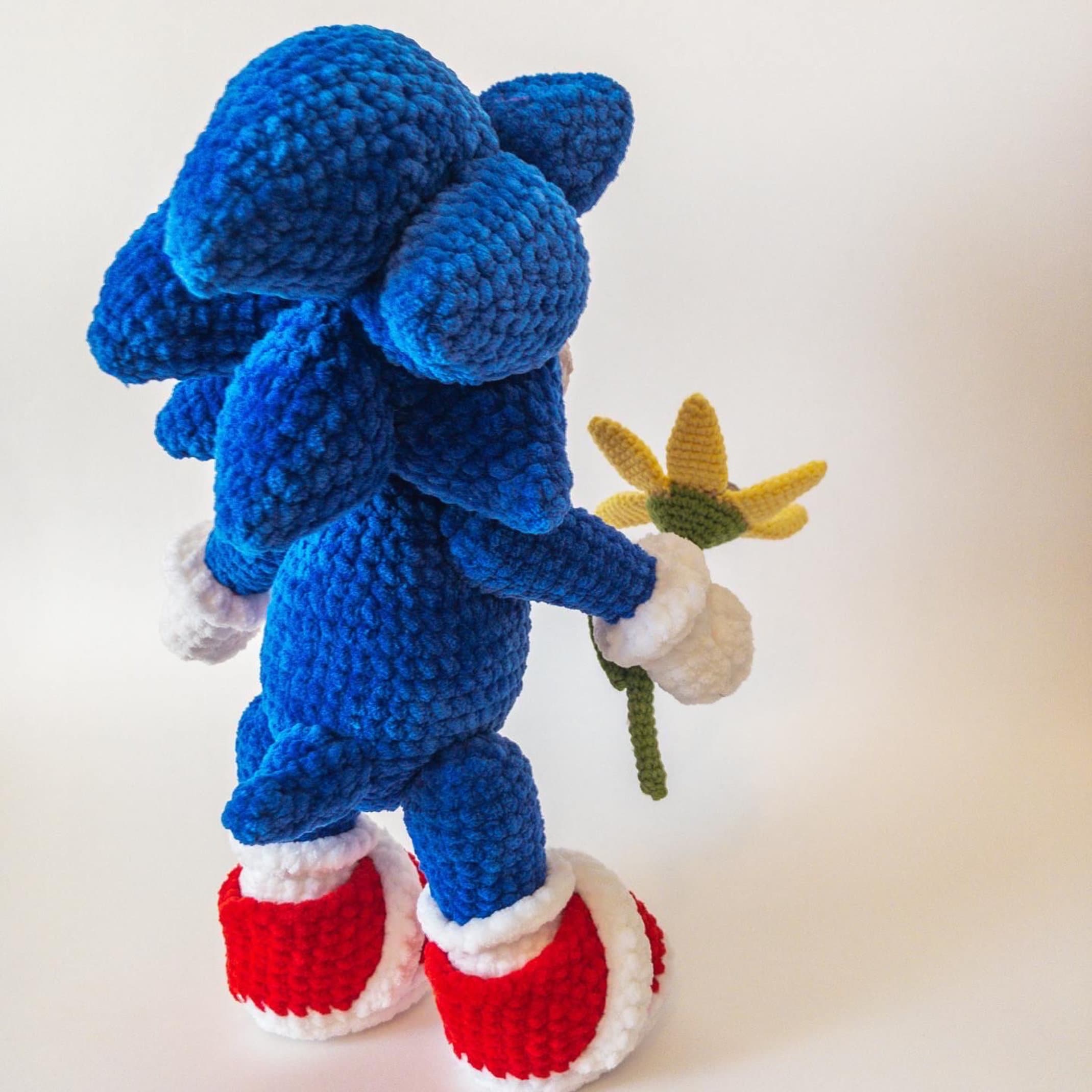 Сrochet pattern Baby Sonic the hedgehog plush toy amigurumi Etsy