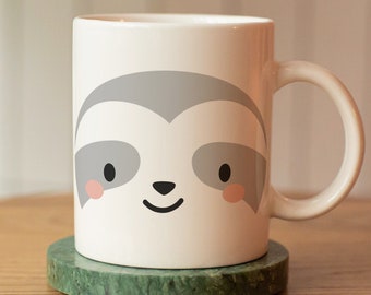 Sloth Coffee Mug - a lovely gift for coffee lover, sloth fans or for someone special