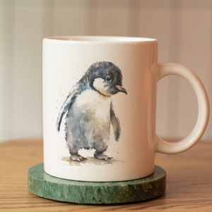 Taza de pingüino: un bonito regalo para los amantes del café, para mamá o novia (Día de la Madre, cumpleaños, Navidad, aniversario)
