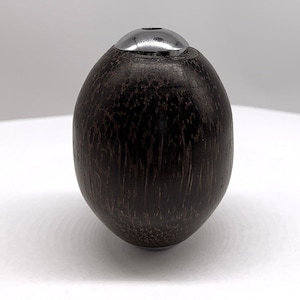 Kaleidoscopes - Handmade - Turned Wood - Black Palm - With or Without Stand - Free Shipping