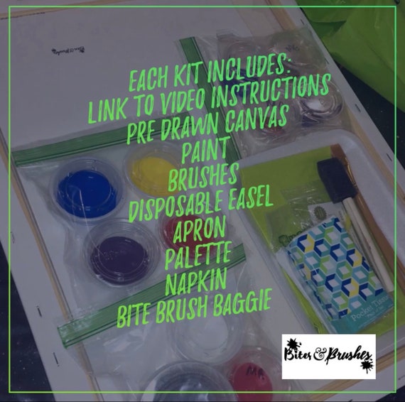 BABY YODA PAINT & SIP KIT  Host Your Own Sip and Paint Paint Party - Art  Fun Studio