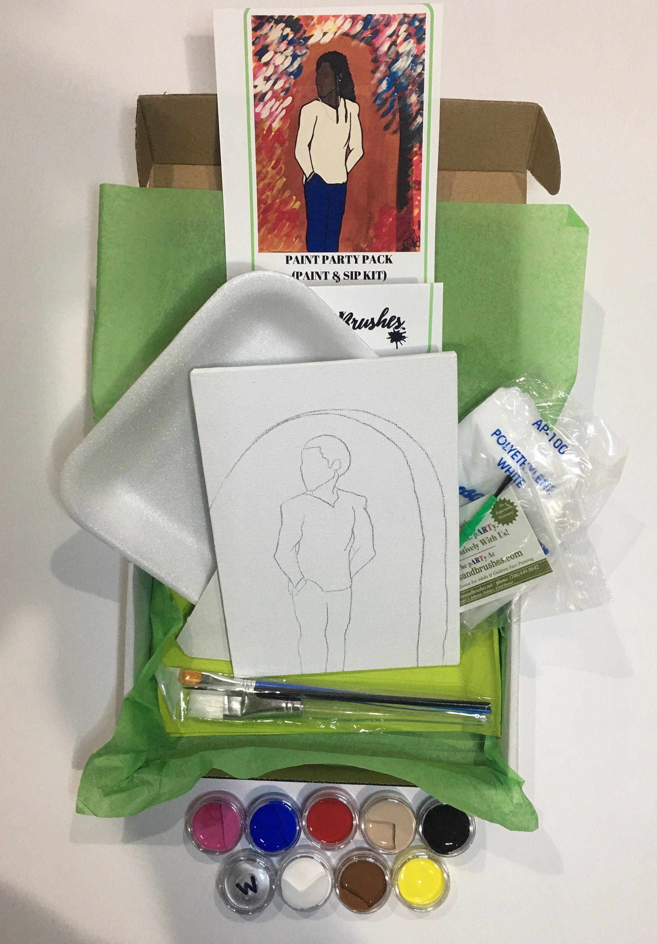 Paint & Sip/ Pre Drawn/ DIY Paint Party/canvas/painting/adult Etsy