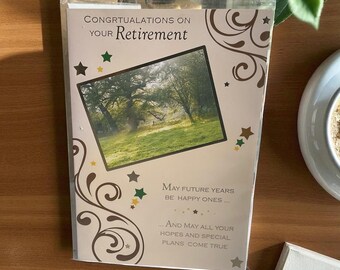 Retirement Card Retiring - Lovely words and excellent quality card Happy Retirement Card