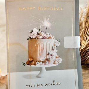 Fijne verjaardagskaart - Girly Card
