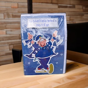 Carte d'anniversaire de fan de football de Sheffield mercredi