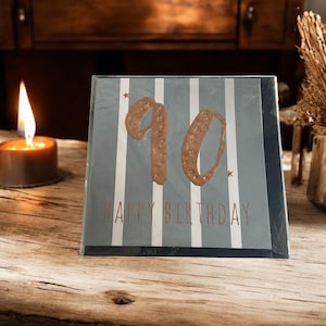 Carte 90e anniversaire