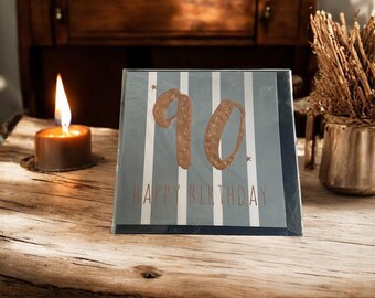 Carte 90e anniversaire