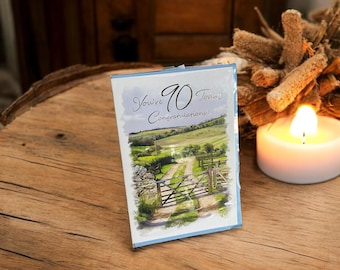 Carte 90e anniversaire