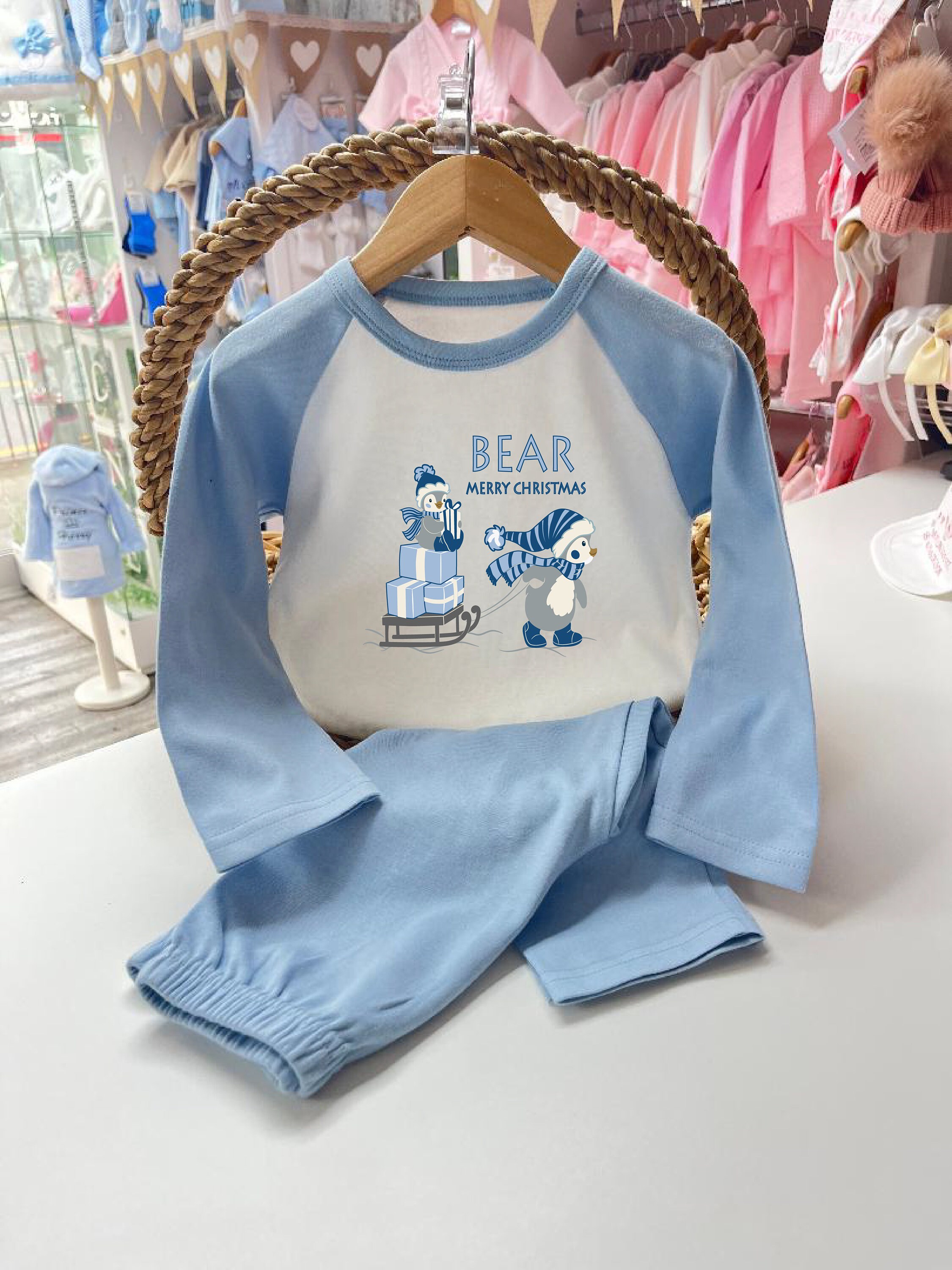 Boys Penguin Pyjamas Etsy UK