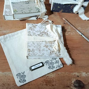 Quaderno da disegno floreale Cottagecore, diario botanico fatto a mano, regali per schizzi, quaderno da disegno rilegato a mano, diario d'arte con copertina rigida