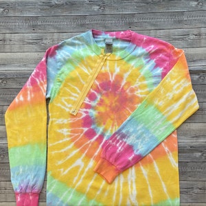 Adult Long Sleeve Tie Dye Port Access Shirt