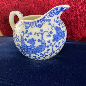 Blau & Weiß Japan Phoenix Creamer Krug