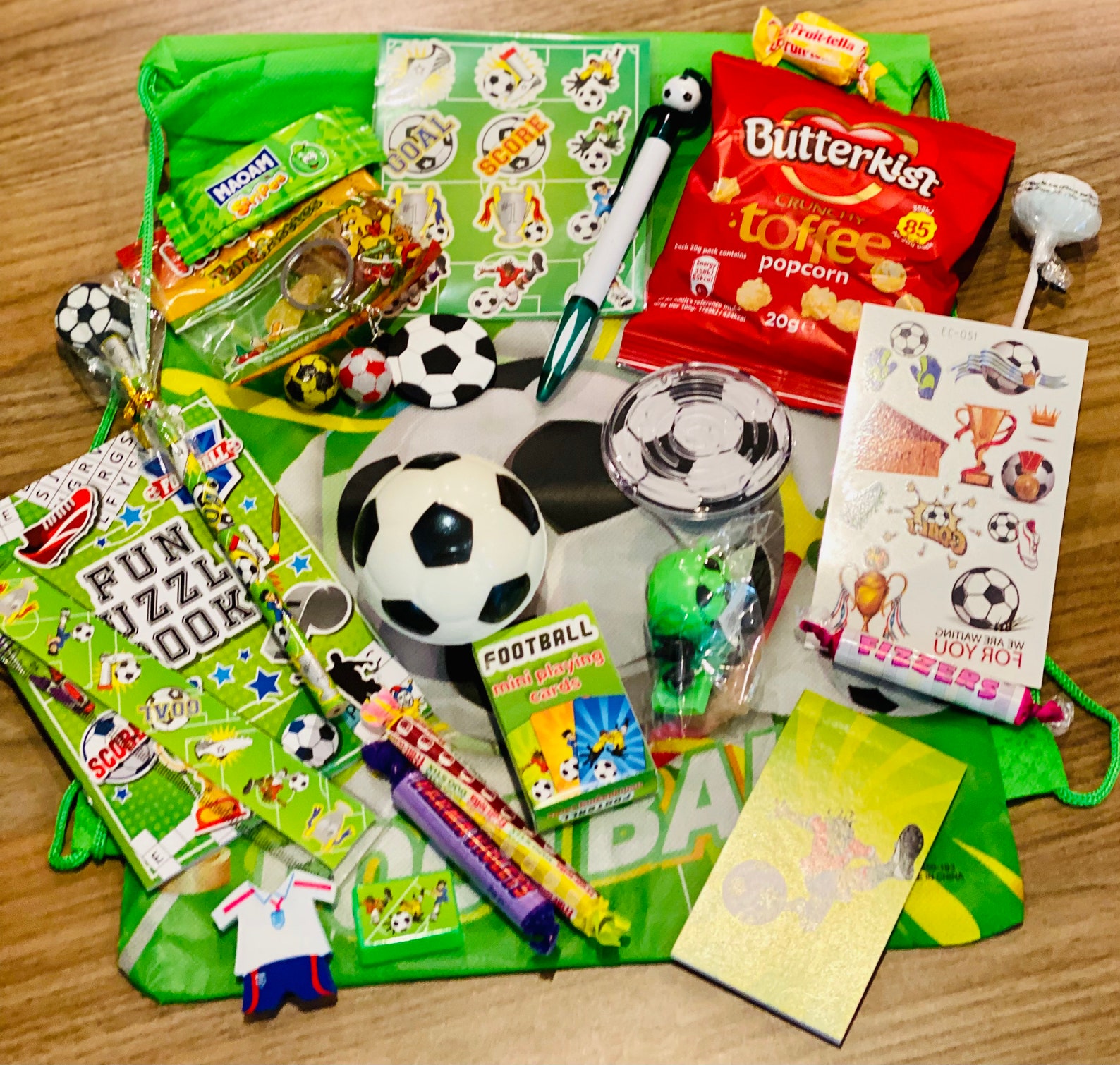 FOOTBALL Gift Box Boys Birthday Present Gift for Boys Etsy UK