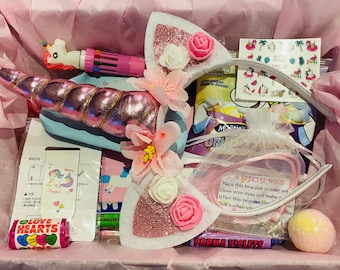 Girl Birthday Gift Basket Unicorn Gifts Year Old UNICORN Luxury