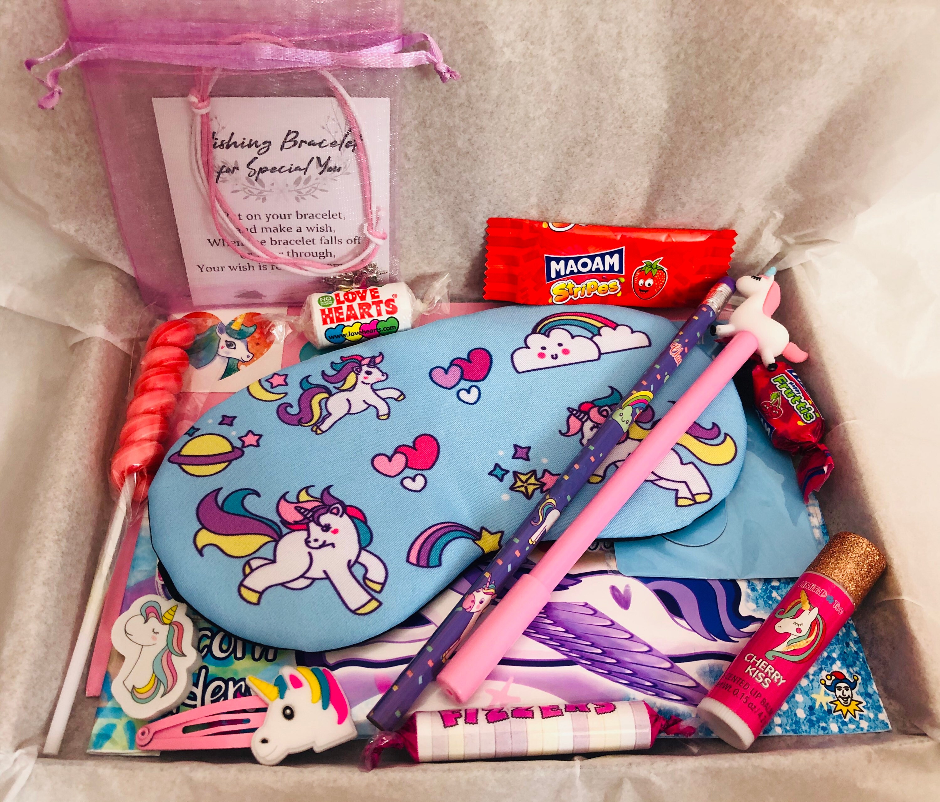 UNICORN dreams gift box Girls Gifts Girls Birthday Unicorn  Etsy