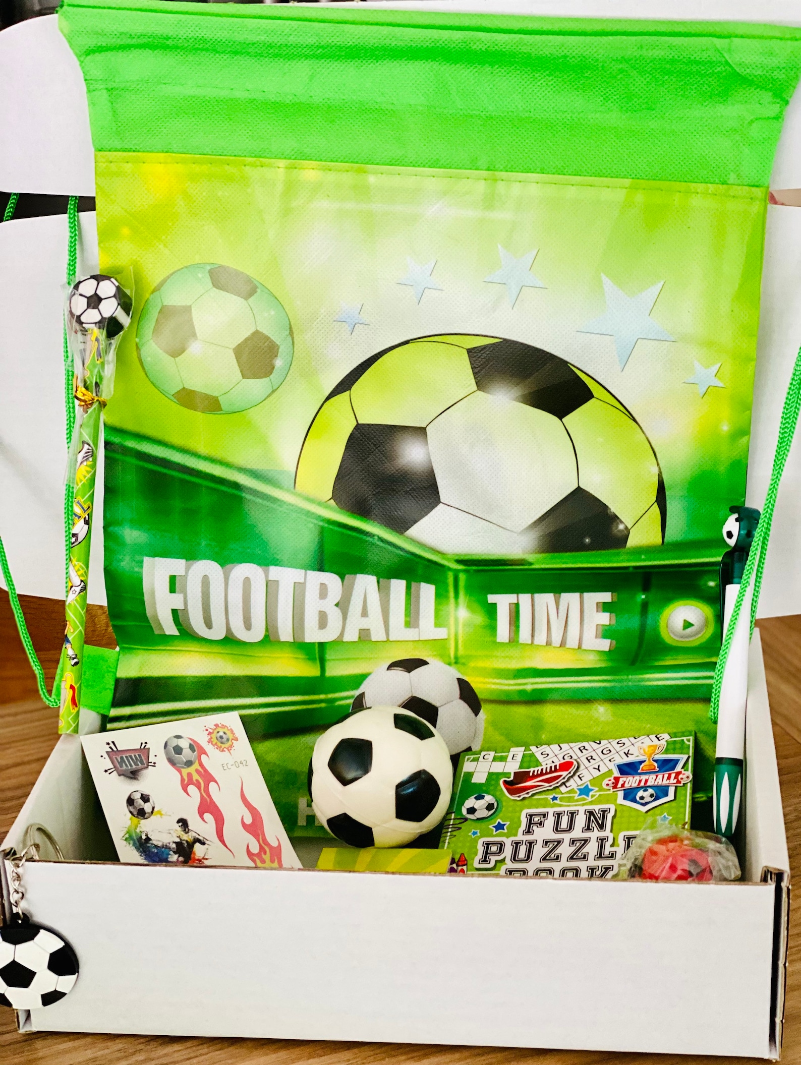 Coffret cadeau FOOTBALL Cadeau danniversaire pour garçons Etsy France