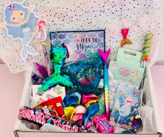 MERMAID Gift Box Gift for Girls Girls Birthdaymermaids Gift for Daughter Mermaid  Present Happy Birthday Christmas Gifts Xmas 