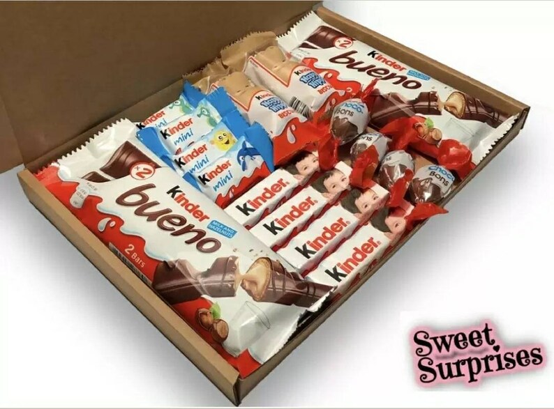 Medium Kinder Bueno Gift Box Chocolate Hamper a Tasty Treat Etsy UK