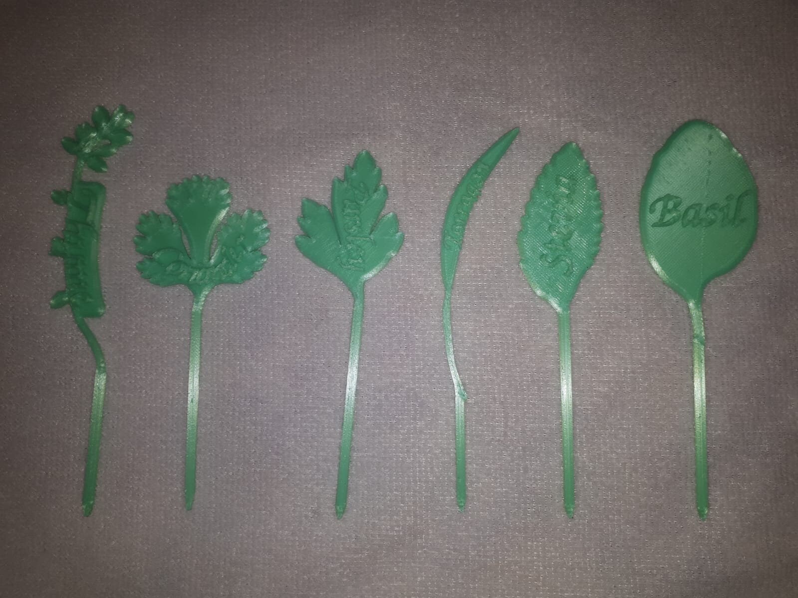 Herb Plant Markers / Garden Stakes / Herb Labels / Spring | Etsy