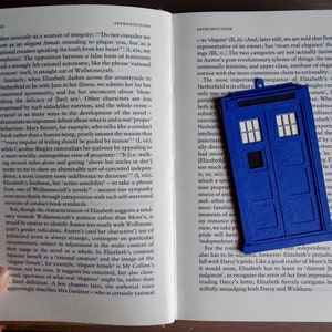 Dr.Who Tardis 3D Bookmark